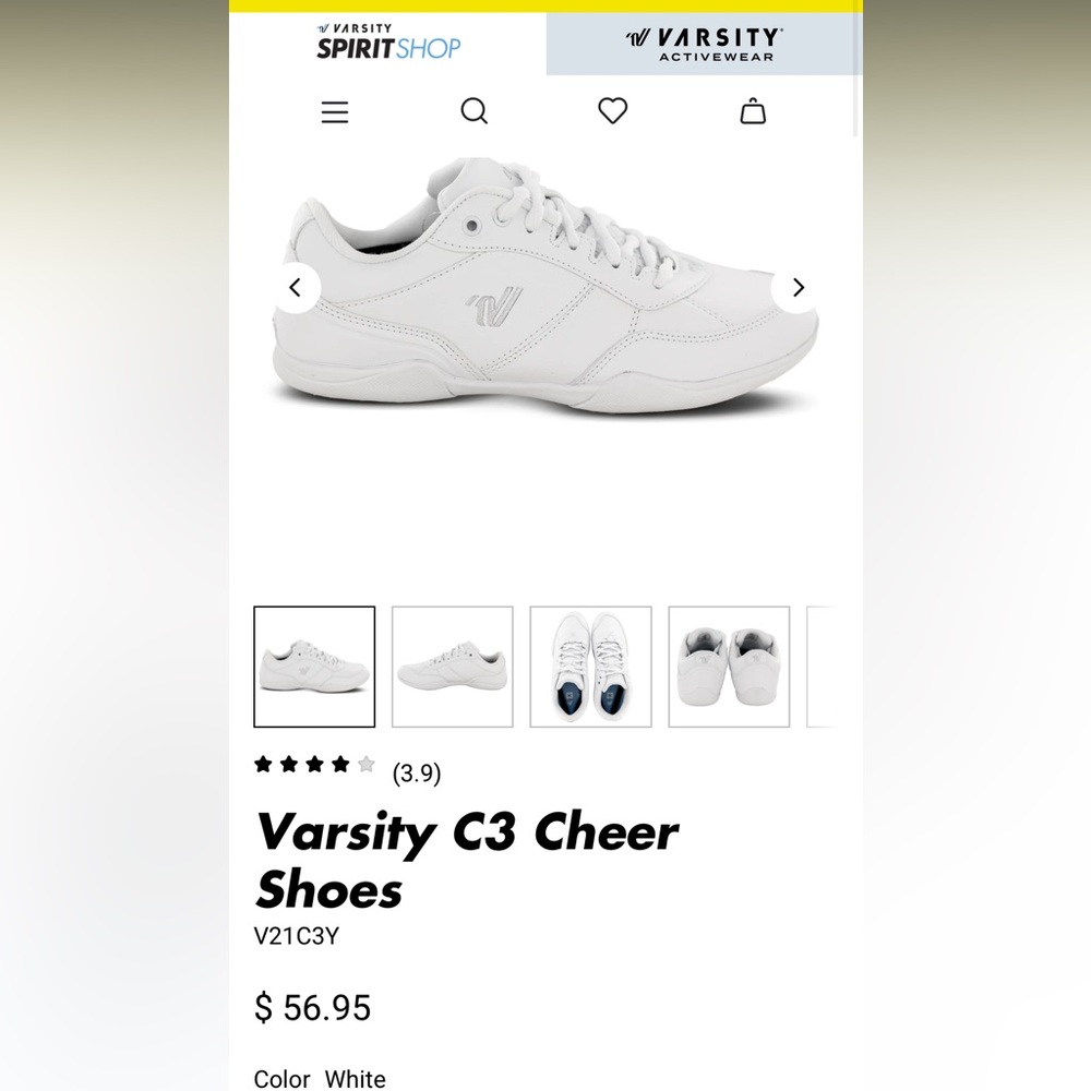 Varsity Cheerleader C3 Sideline Shoes